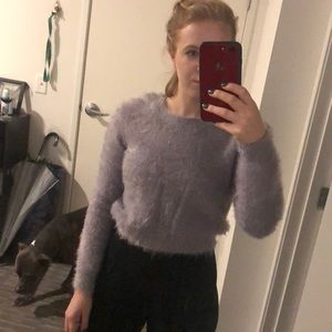 Forever 21 fuzzy sweater